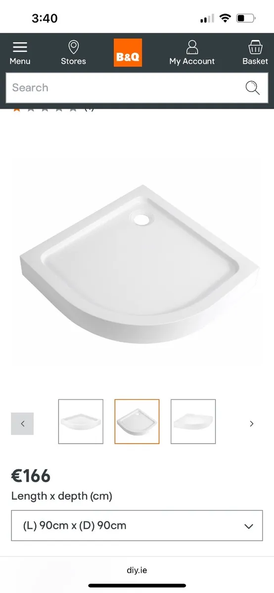 Shower door and shower tray - Image 3