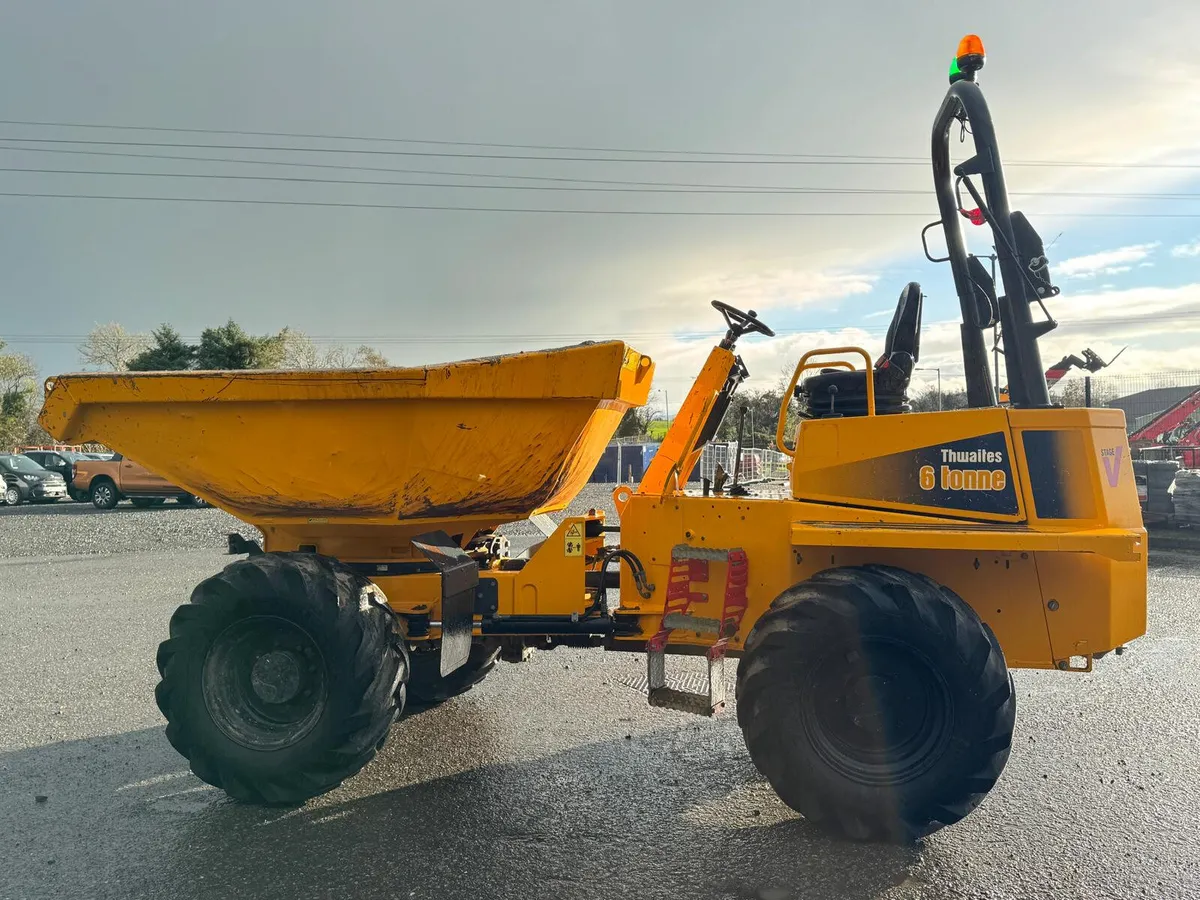 Thwaites 6 Ton Swivel Dumper - Image 3