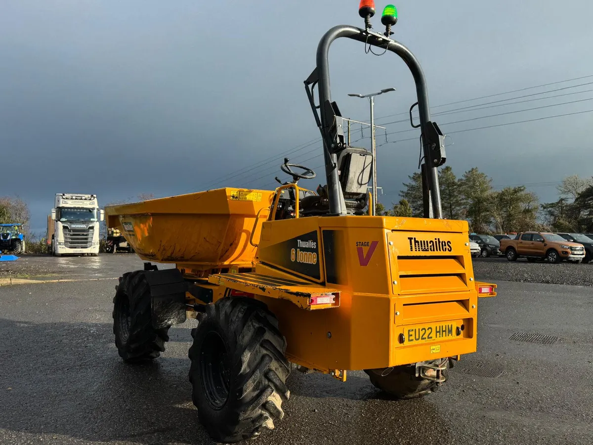 Thwaites 6 Ton Swivel Dumper - Image 2