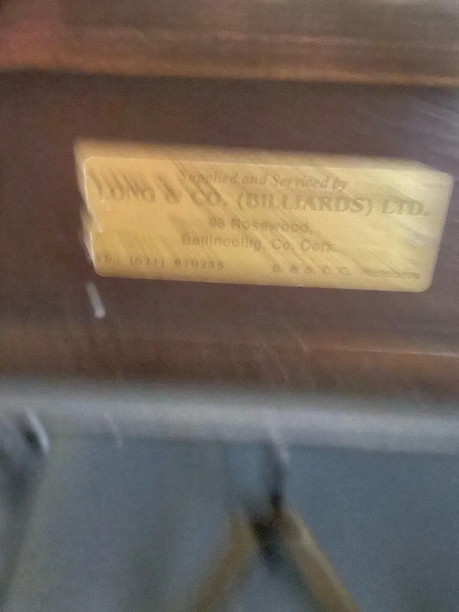 Snooker Table - Image 4