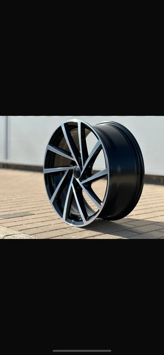 18/19inch 5/112 VW Skoda caddy alloy wheels - Image 2