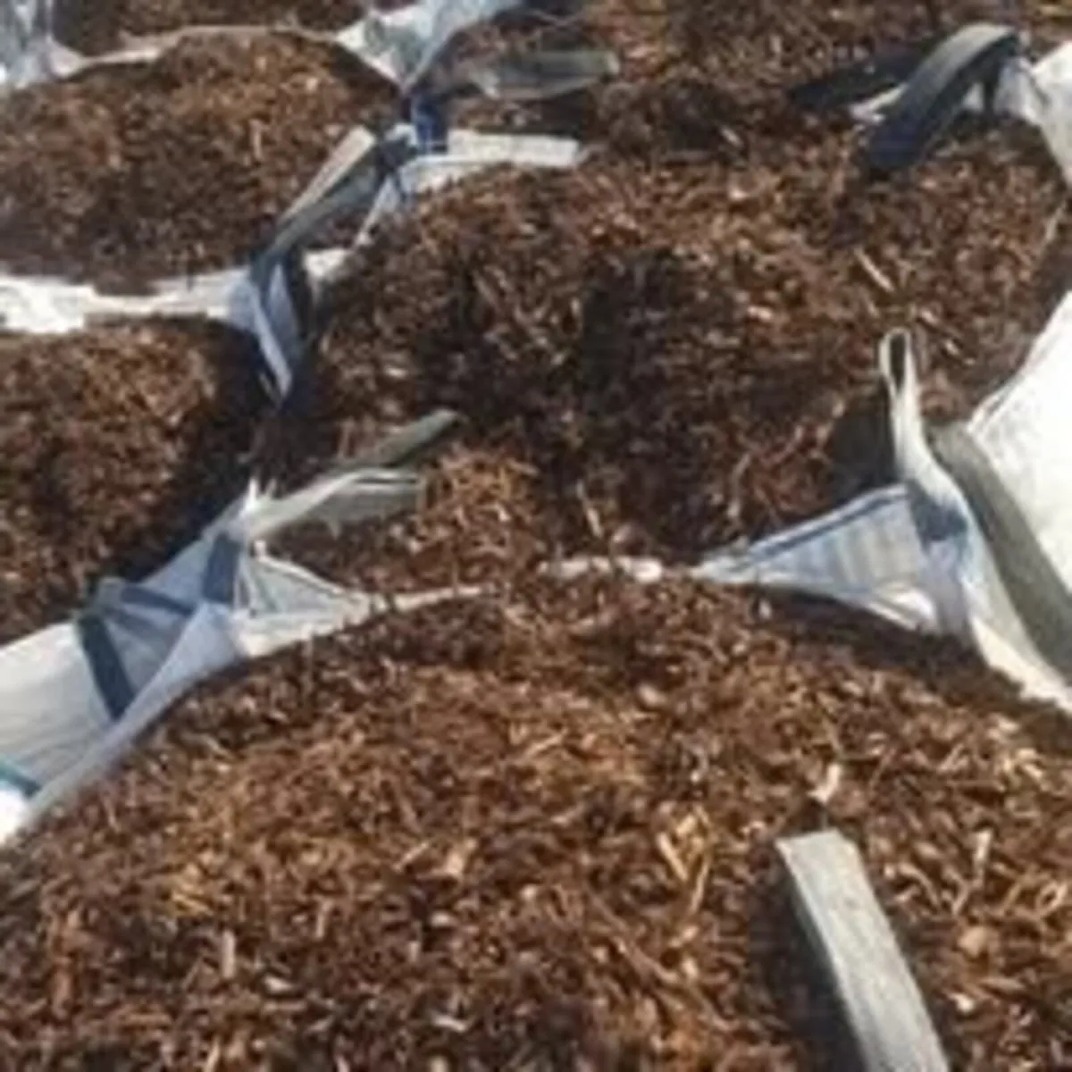 Bark mulch ton bags delivered or collected