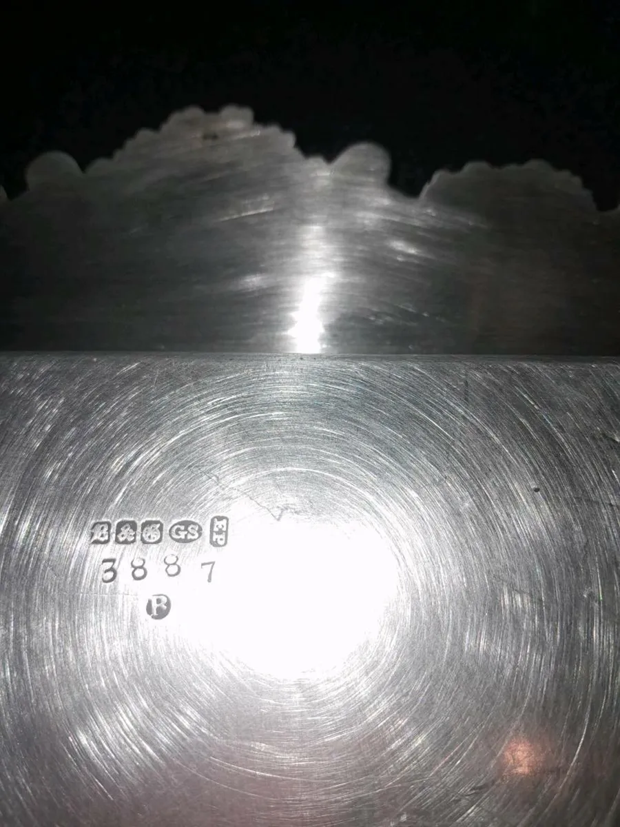 Beautiful heavy antique silver plated tray - Image 3