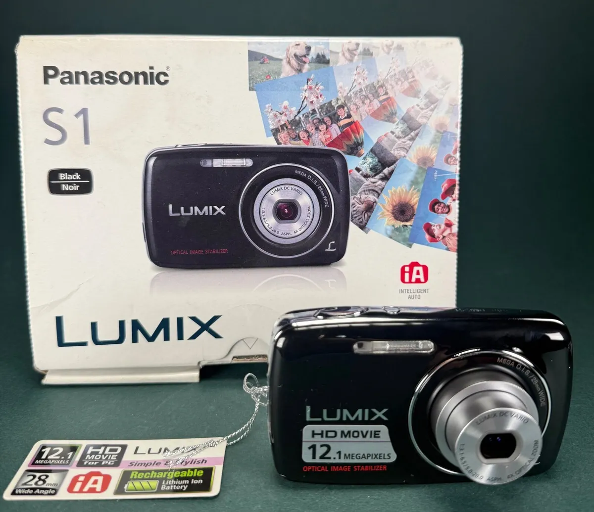 Panasonic Lumix DMC-S1 12.1 Mega Pixels Black - Image 3
