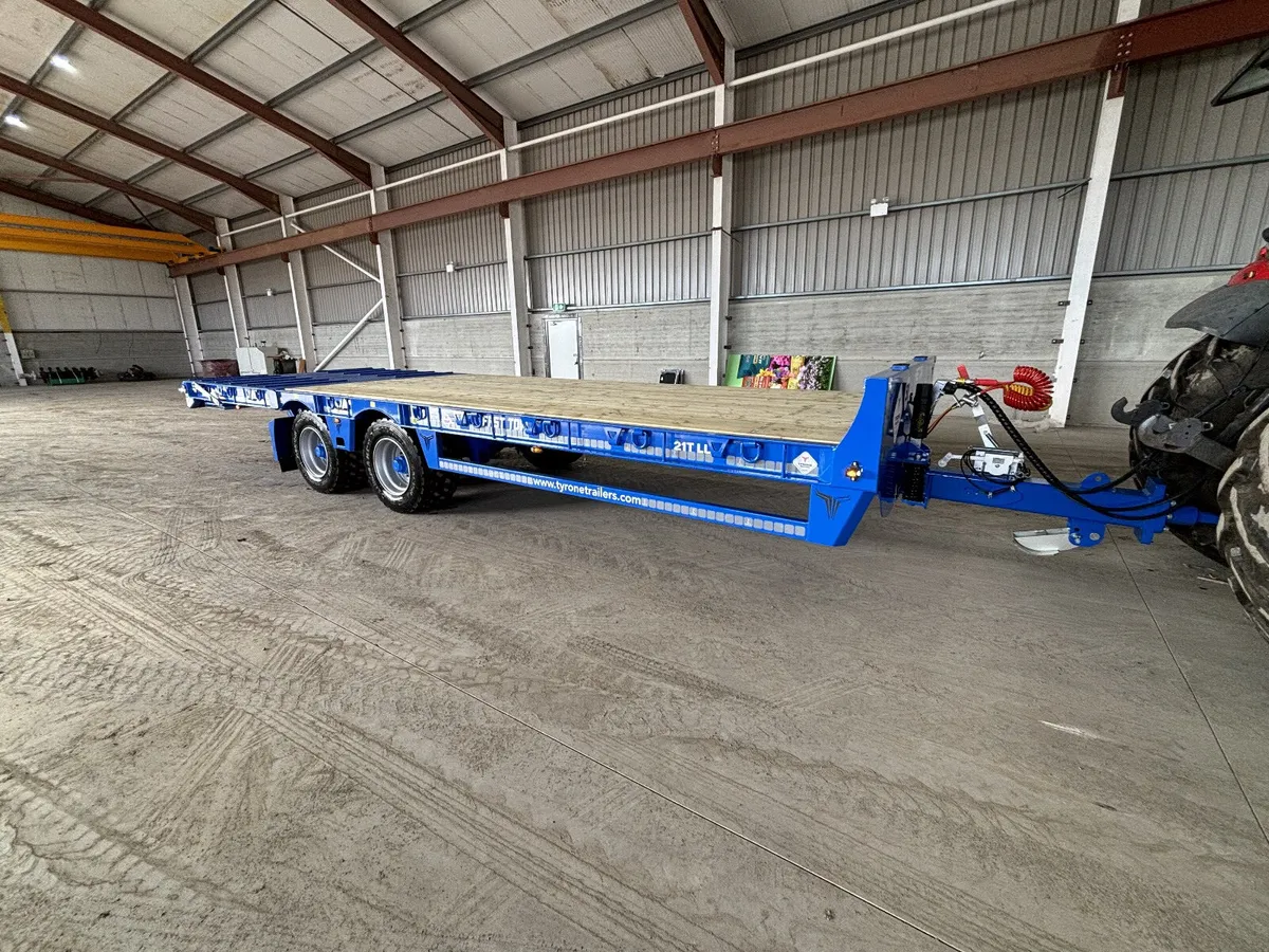 Tyrone Trailers Hydraulic Beaver Tail Low Loader - Image 1