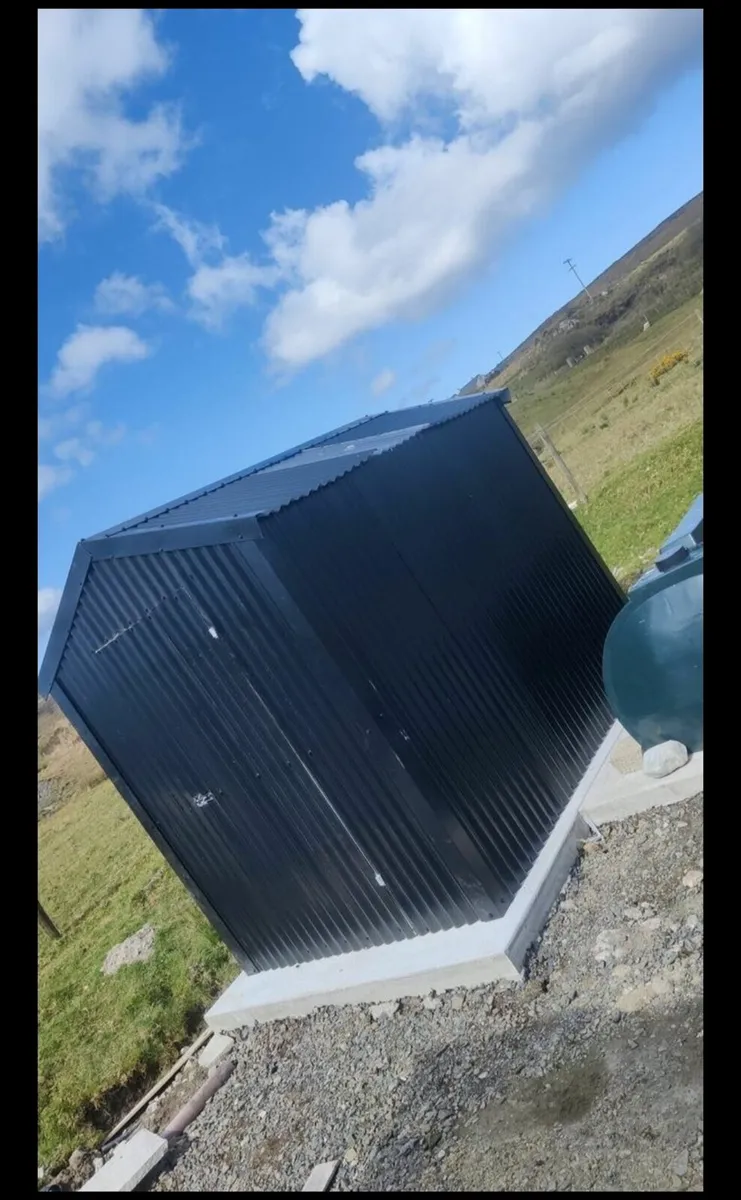 Sheds, hand rails, digger bucket repairs - Image 1