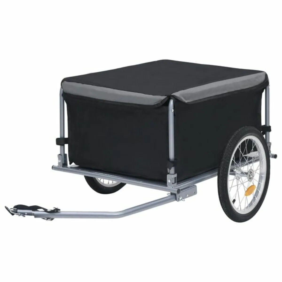 Bike Trailer Black and Grey 65 kg - Image 1