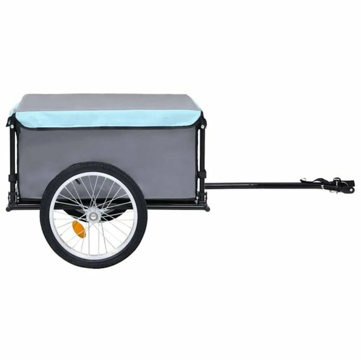Bike Trailer Black and Blue 65 kg - Image 4