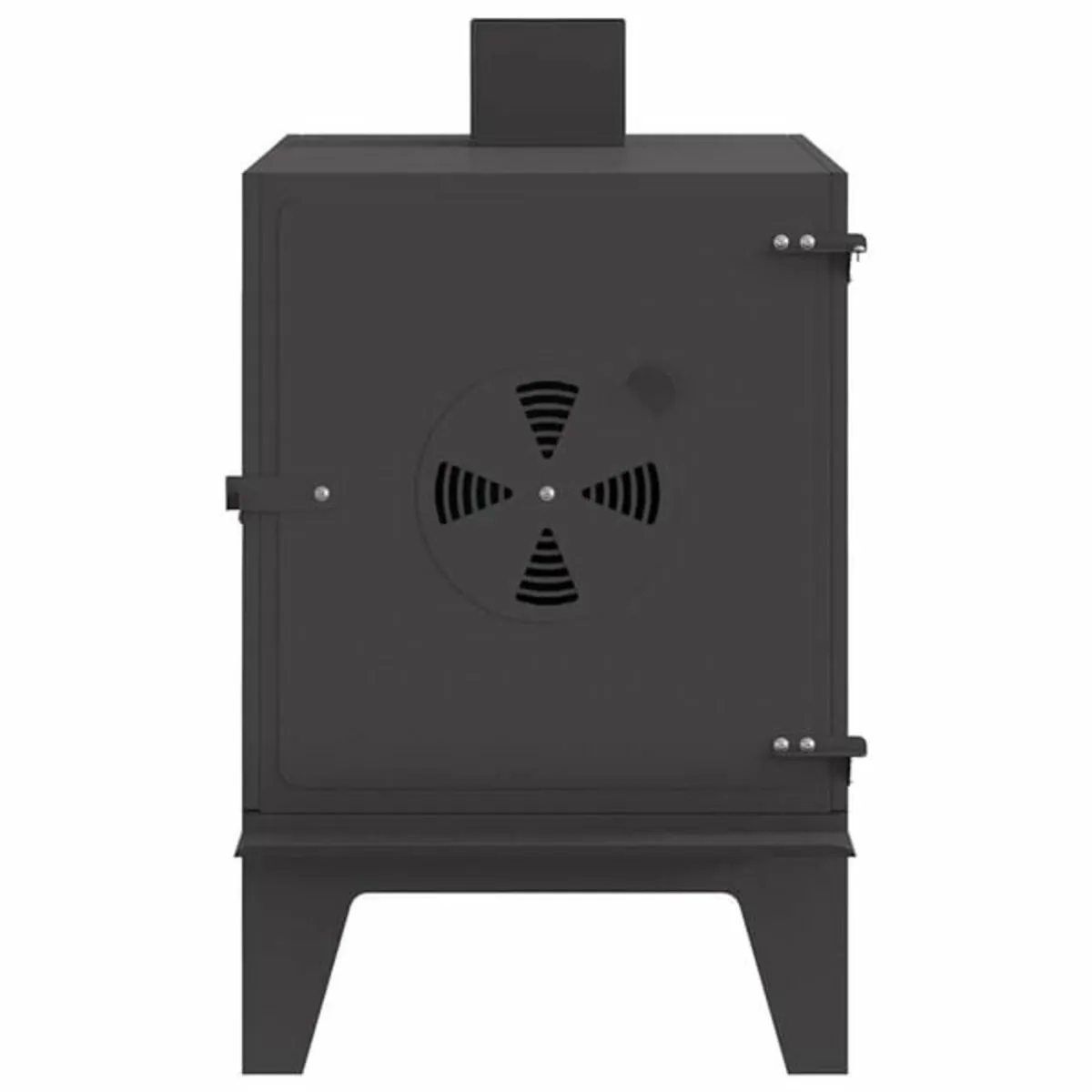 Camping Stove Black 35 x 50 x 60 cm Cold-rolled St - Image 4