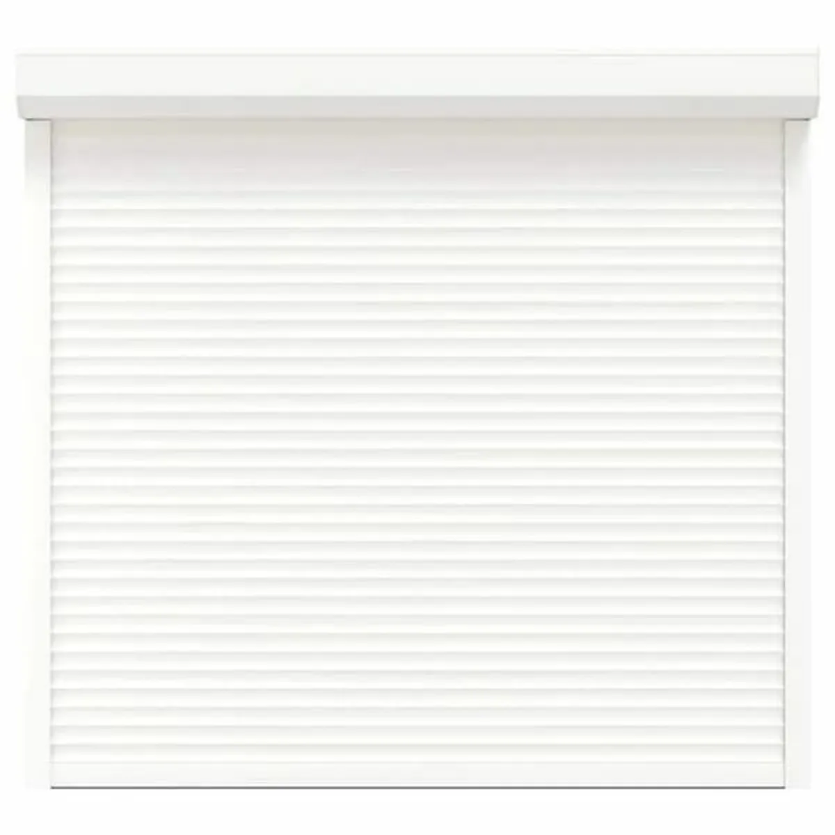 Roller Shutter Aluminium 160x150 cm White - Image 4