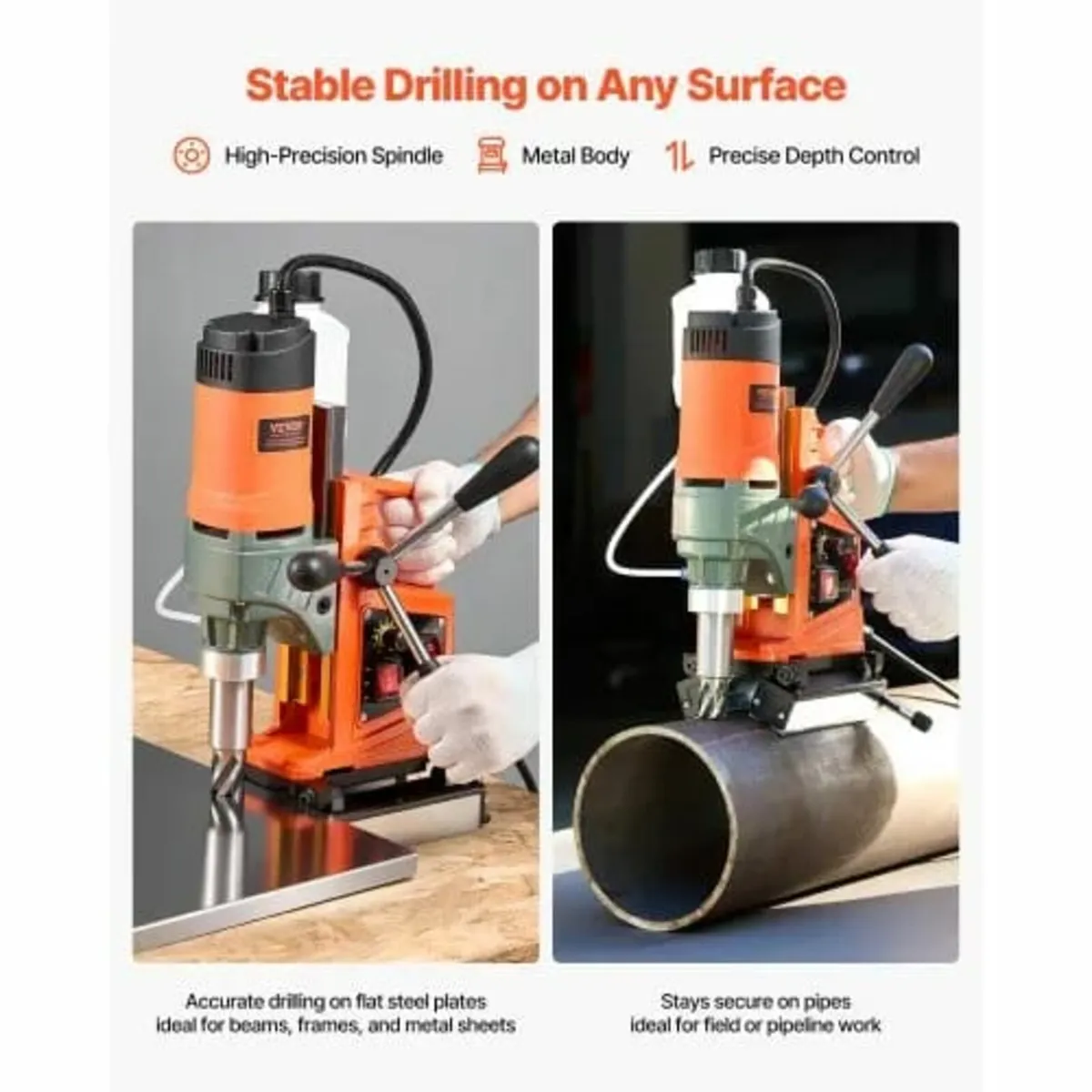 Magnetic Drill Press, 1400 W, 50 mm Boring Diamete - Image 2