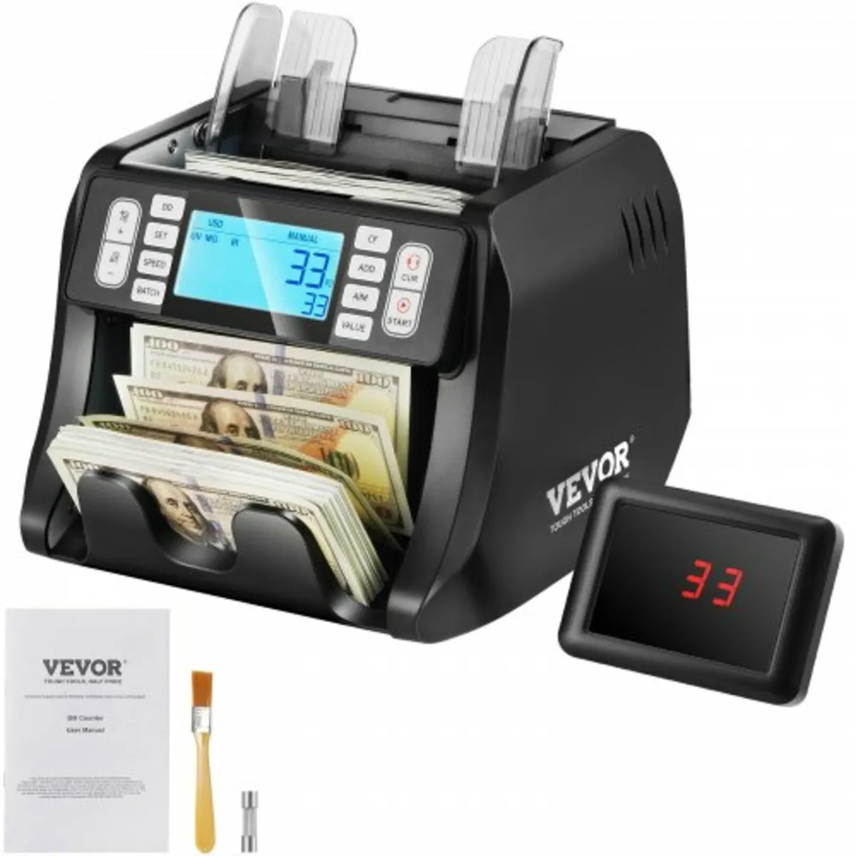 Money Counter Machine, Bill Counter with UV, MG, I - Image 1