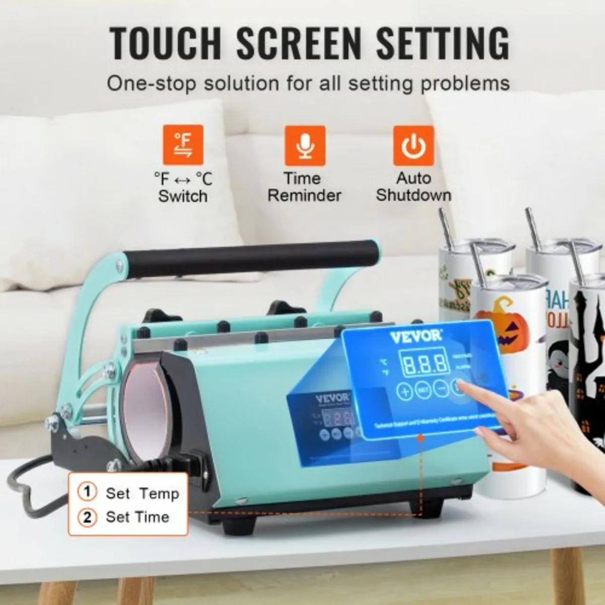 Tumbler Heat Press Machine and Sublimation Tumbler - Image 2