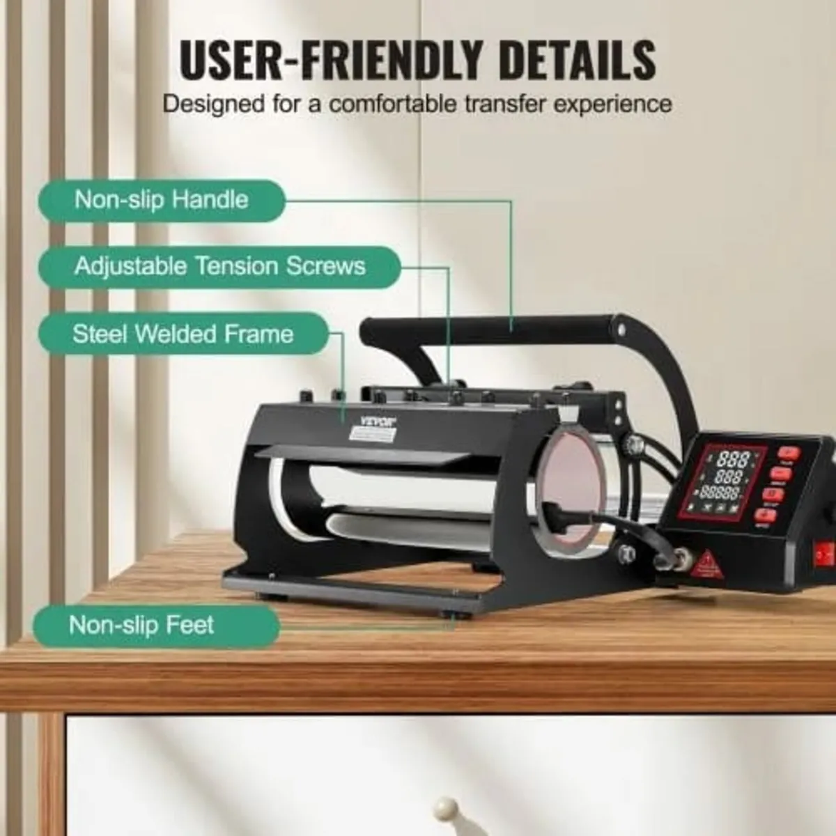 Tumbler Heat Press Machine, 11-30oz Mug Press, Hea - Image 3