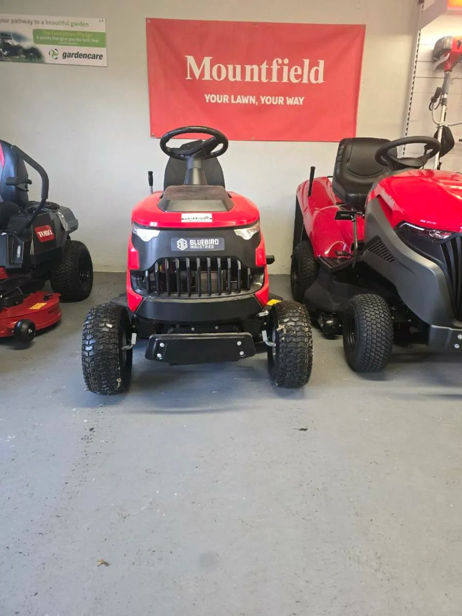 Bluebird rideon lawnmower - Image 2