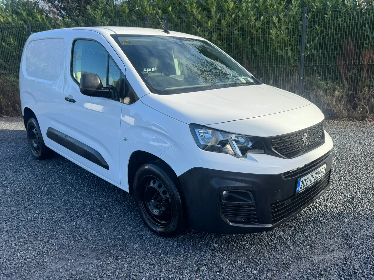 2020 Peugeot Partner 3 Seater ZERO DEPOSIT FINANCE - Image 1