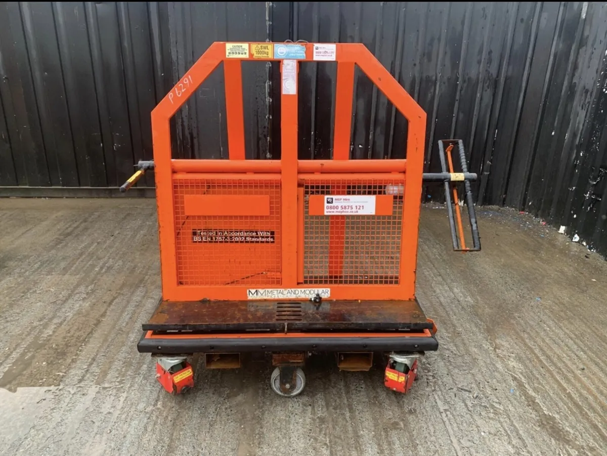 Auto Braked Panel Transport Trolley - Image 2