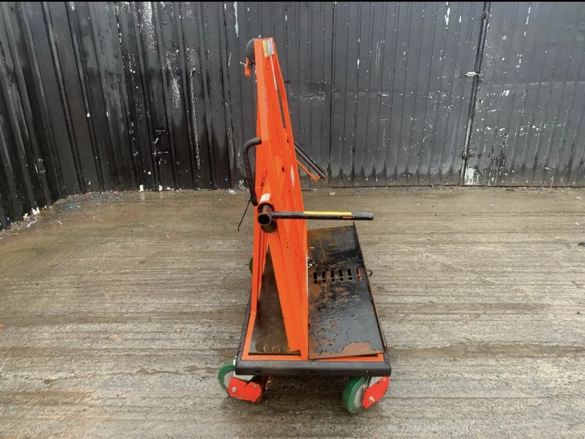 Auto Braked Panel Transport Trolley - Image 4