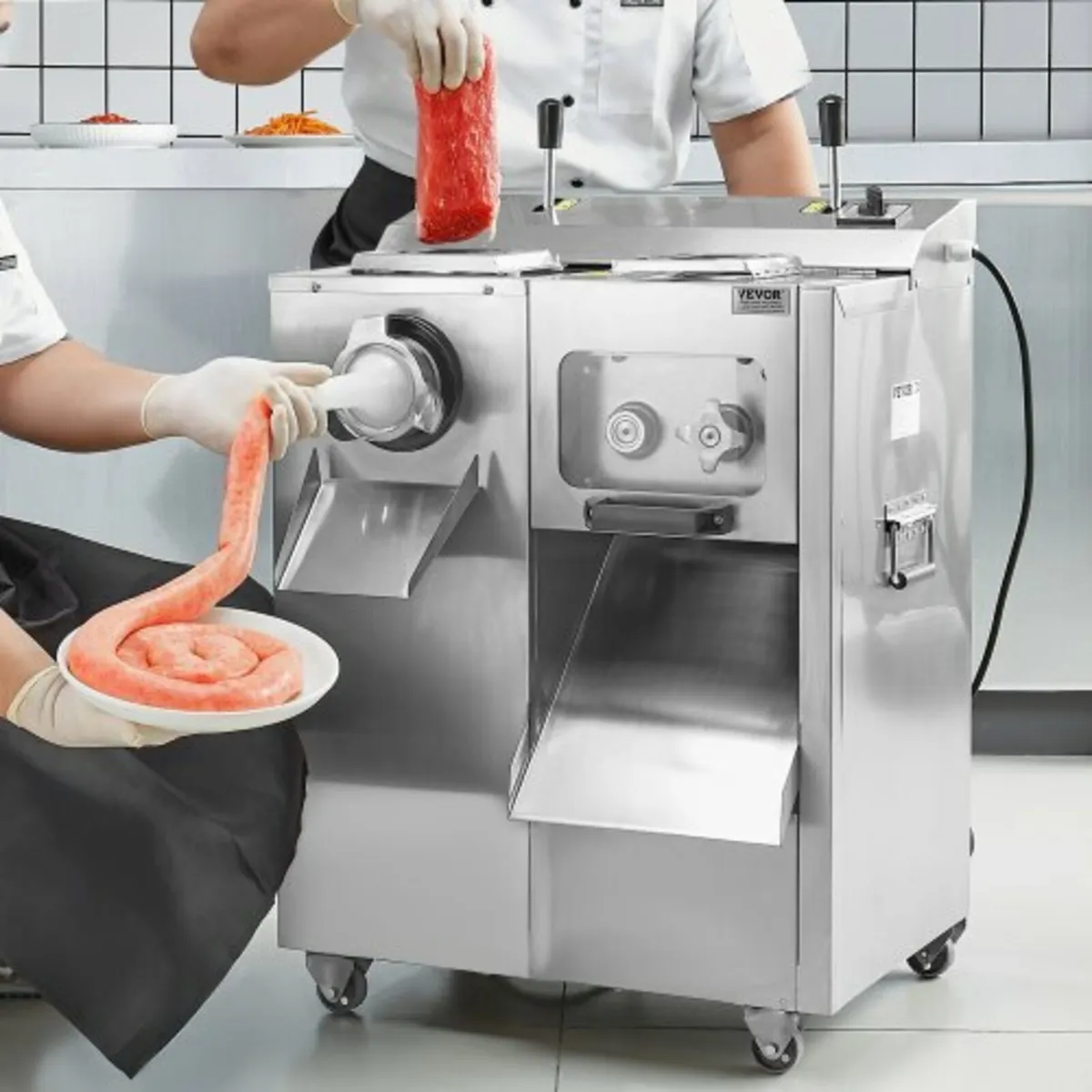 Meat Grinder, 14 Lbs/Min Electric Meat Grinder, Sl - Image 2