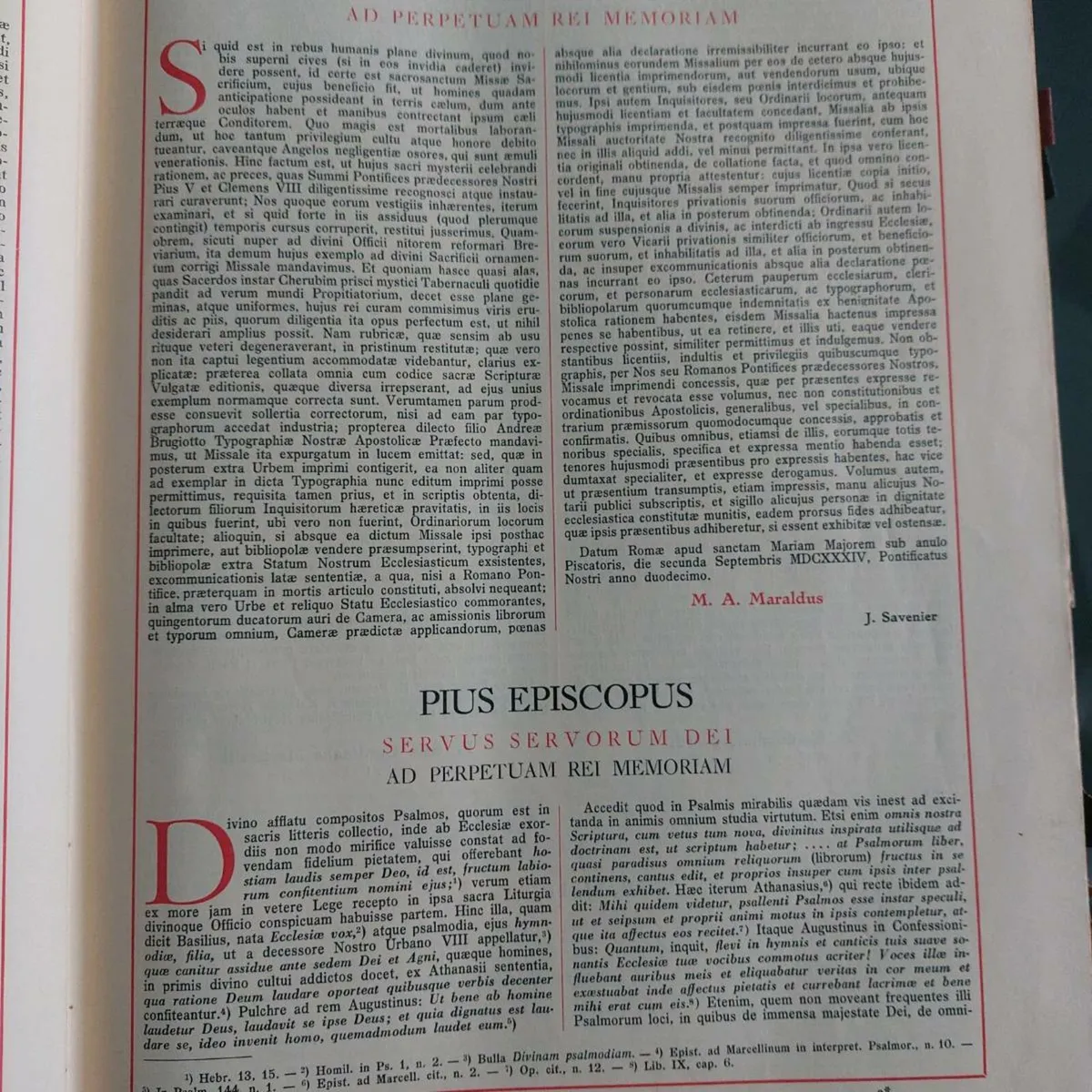 Vintage Bible - Roman Missal - Image 4