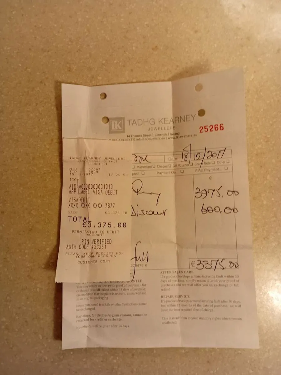 Diamond Engagement Ring - Image 2