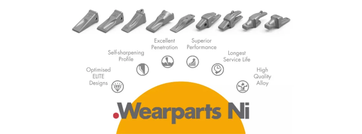 Wearparts teeth, tips, adaptors. - Image 2