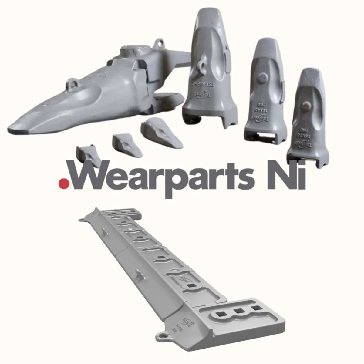 Wearparts teeth, tips, adaptors. - Image 4