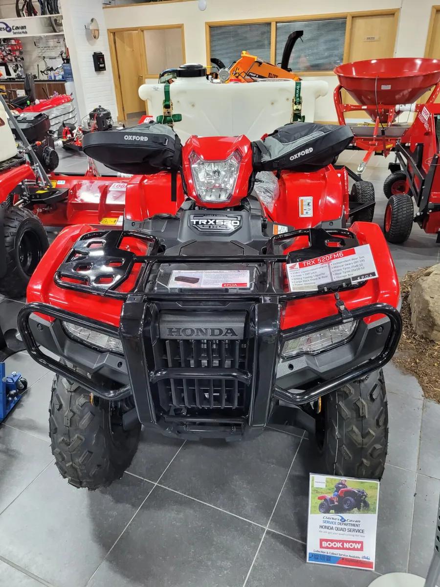 New Honda TRX420 & TRX520 Quads - Image 4