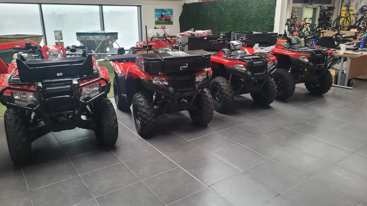 New Honda TRX420 & TRX520 Quads - Image 2