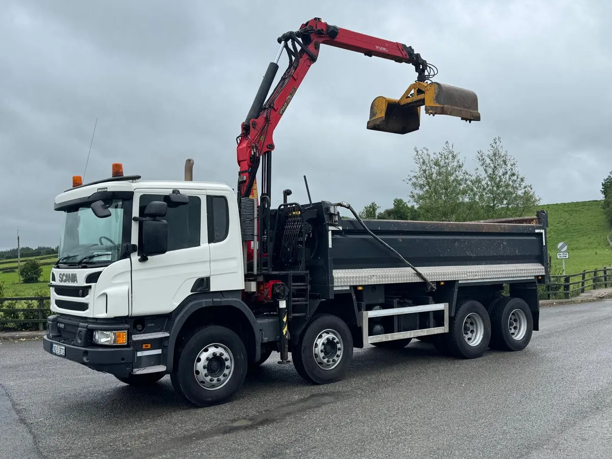 2016 Scania P410 8x4 Grab, Low Kms. Ref No: 2565 - Image 1