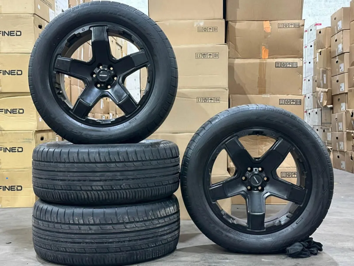 20" Veemann VX5 Wheels & Tyres For Nissan Navara - Image 1