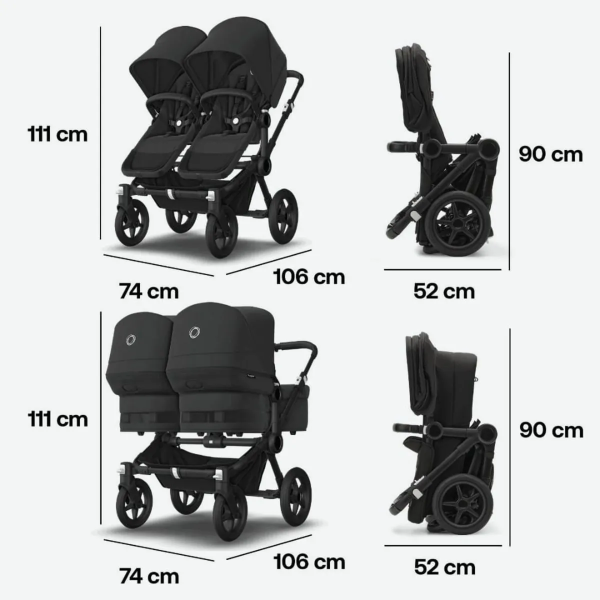 Bugaboo Donkey 3 Twin Buggy - Image 3