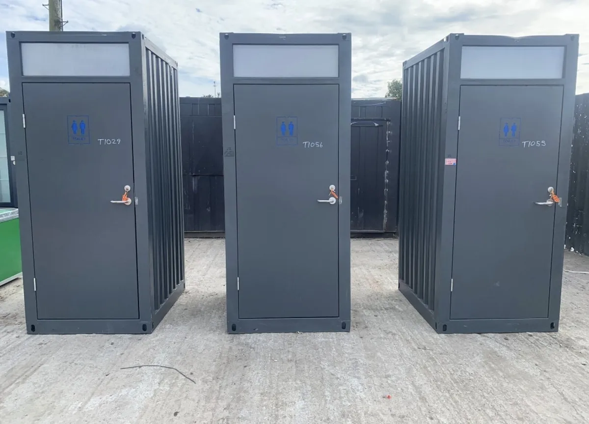 Single Steel Toilet Block - Image 2