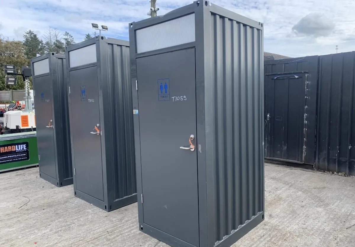 Single Steel Toilet Block - Image 3