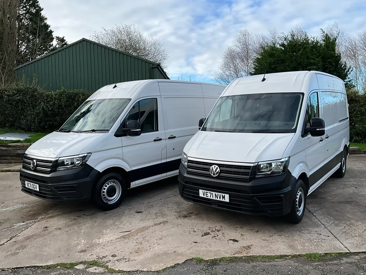 **Choice of 2** 2022 Volkswagen Crafter MWB - Image 1