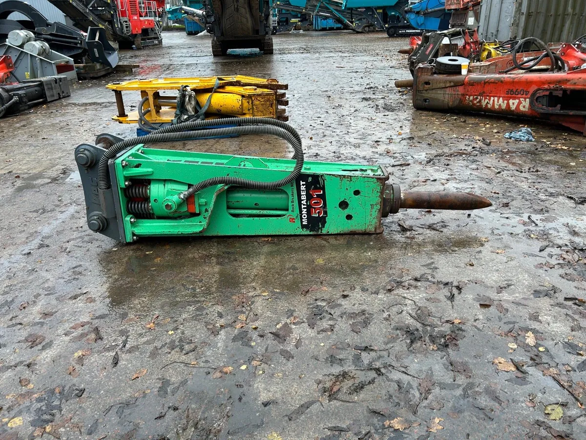 Montabert 501 Rock Hammer/ Breaker - Image 1