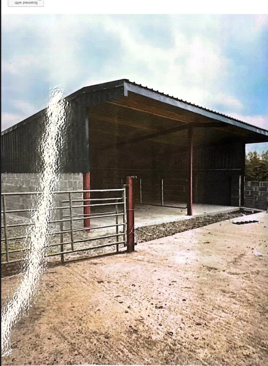 20 x 32” Lean To shed with Canopy - Image 1