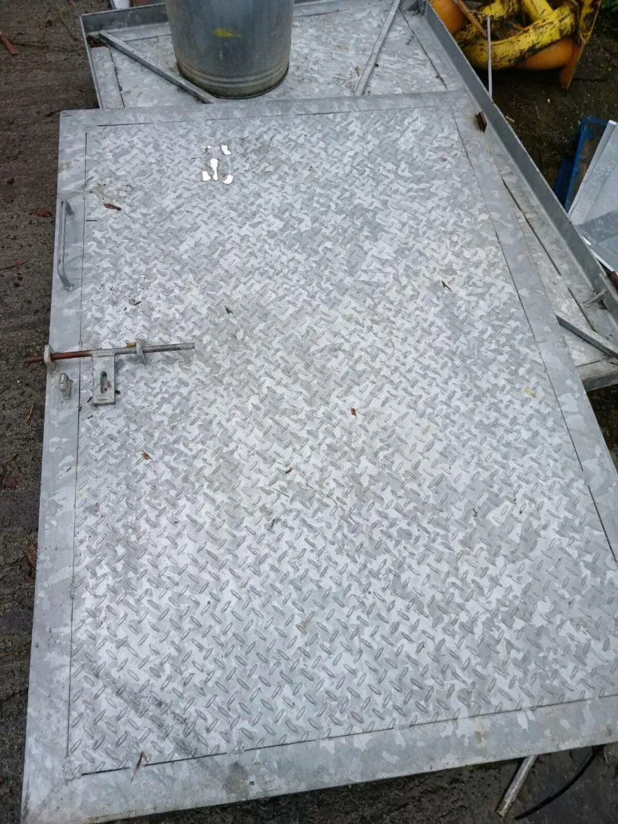 Galvanised doors - Image 1