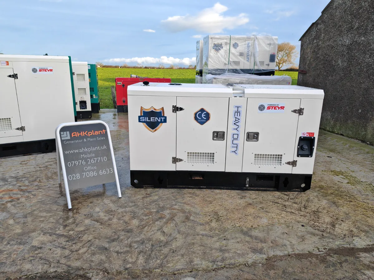 Generator 30 KW Bergmann  Steyr Eng Autostart New - Image 1
