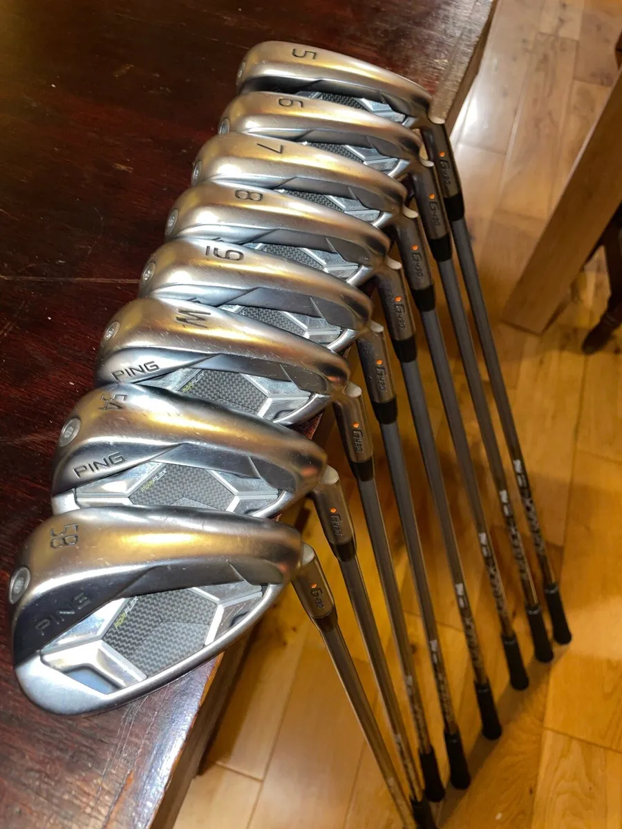 Set of Ping G430 Irons Regular Shaft Little Used