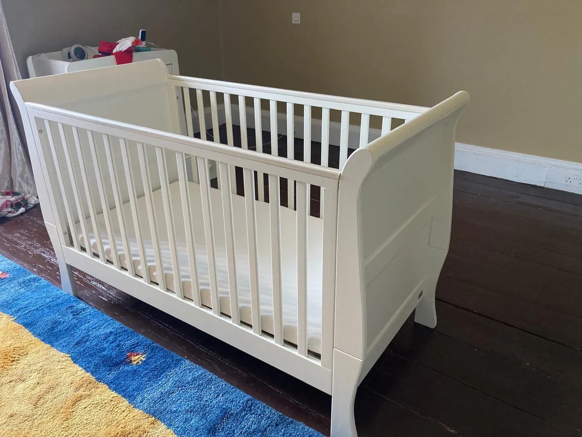 COT - Mamas & Papas Mia Cotbed - White - Image 4