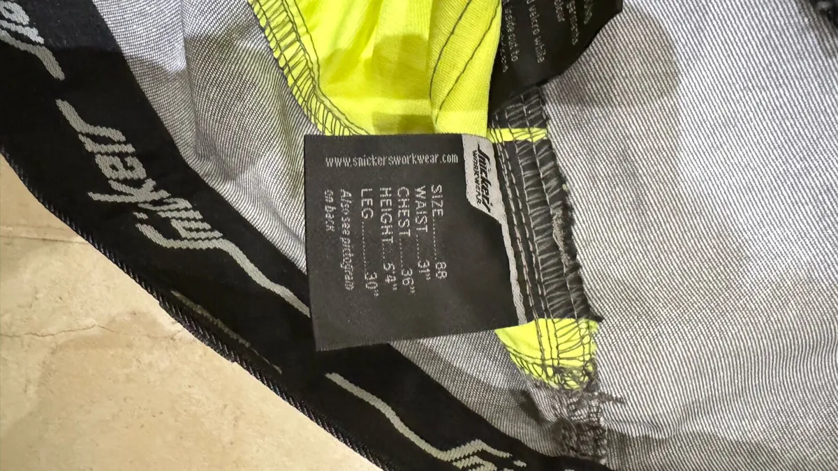 Snickers work trousers - Image 1