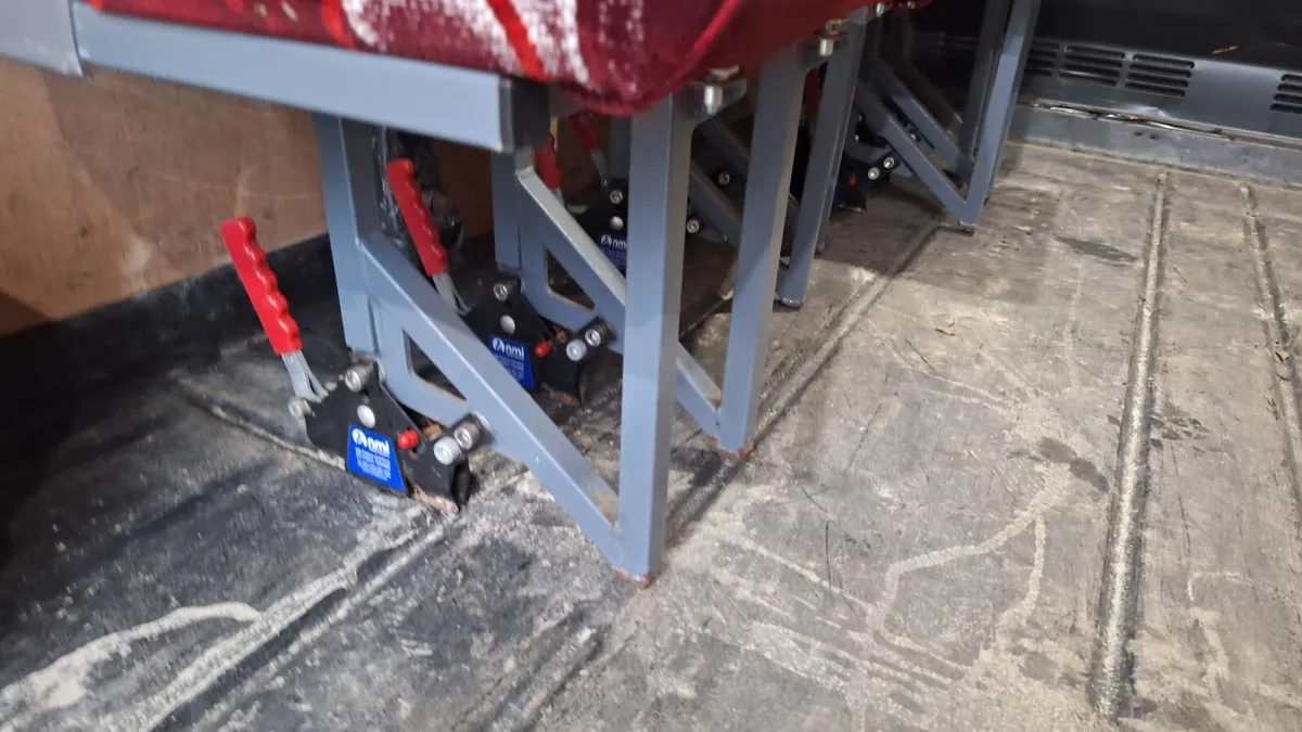 4 x Quick Release Seats For Sale - Image 4