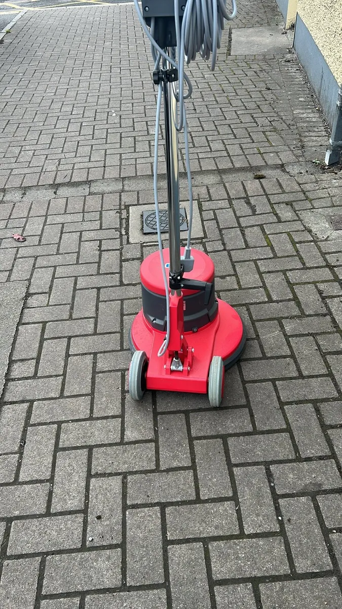 Cleanfix twin speed floor polisher buffer sander - Image 2