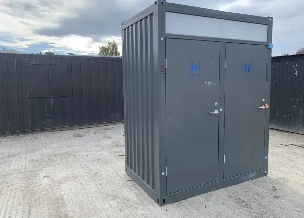 Double Steel Toilet Block - Image 4