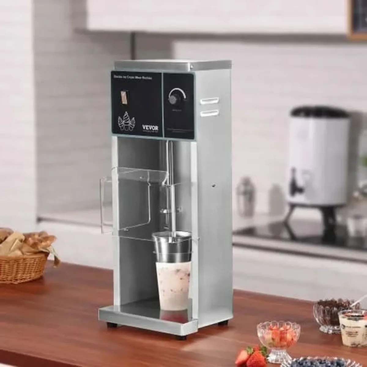 Ice Cream Blender, 400W High-Speed Ice Cream Maker - Image 2