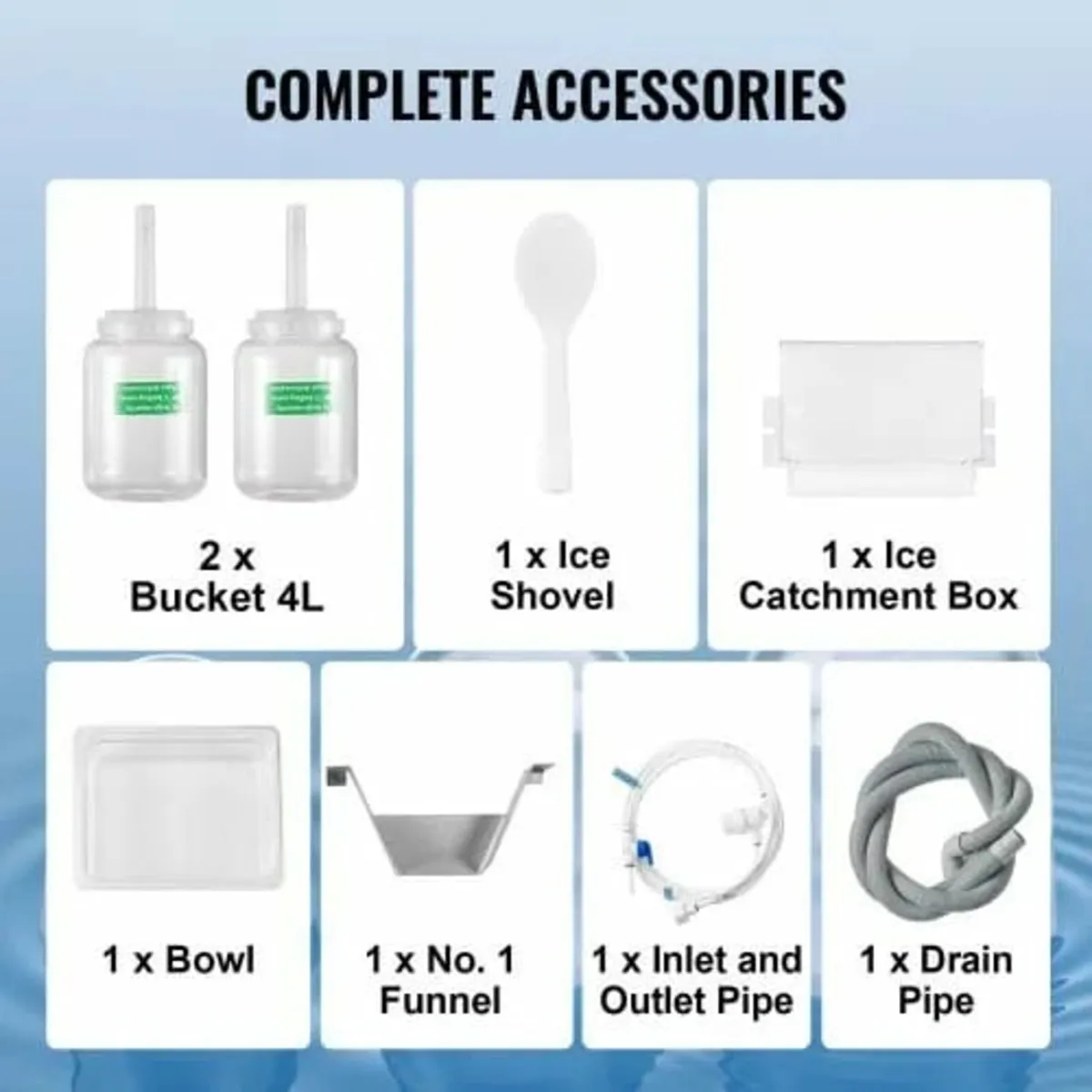 Commercial Snowflake Ice Machine, 529.1LBS/24H Sno - Image 4