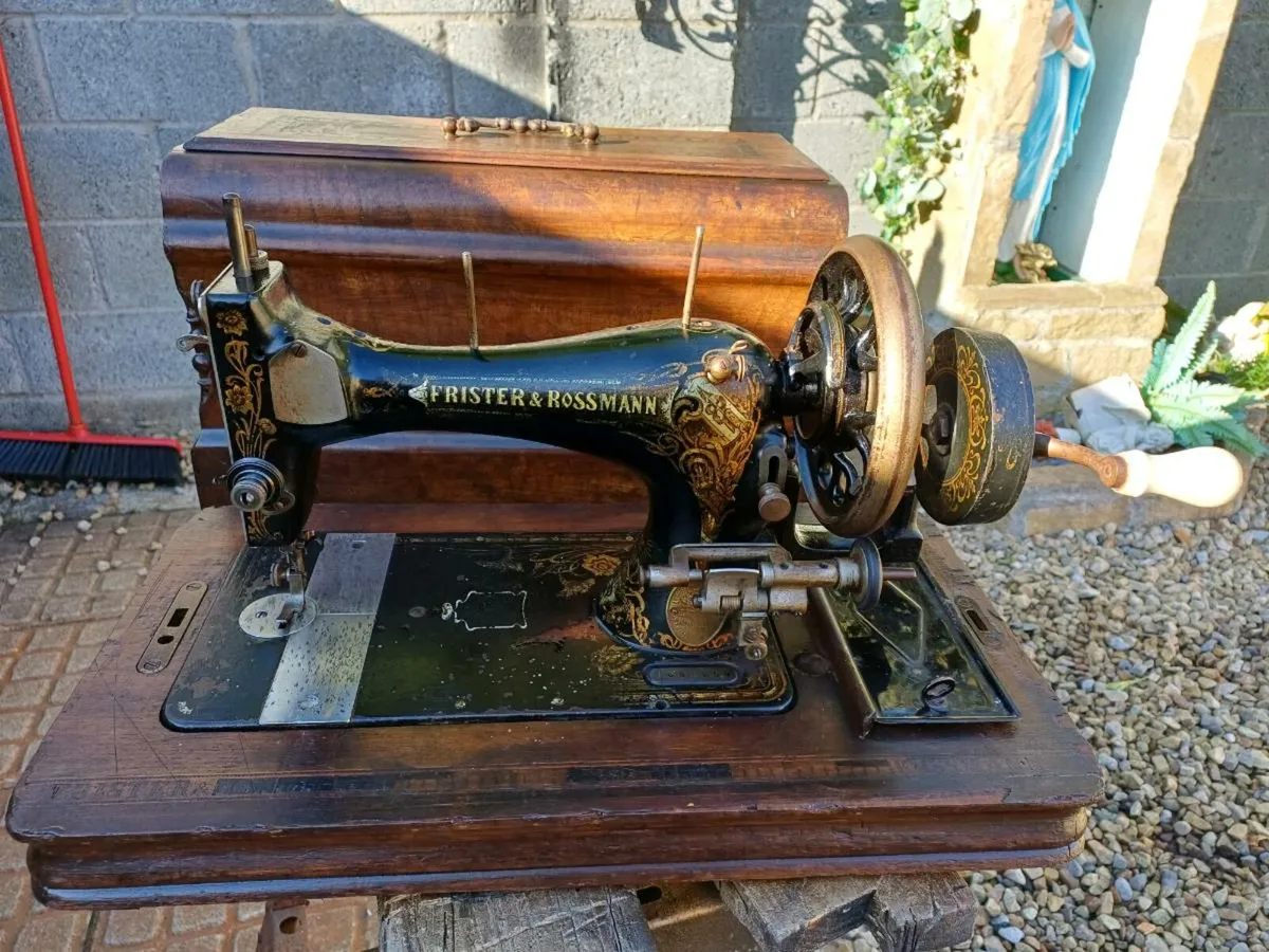 Antique Frister & Rossman Sewing Machine - Image 4