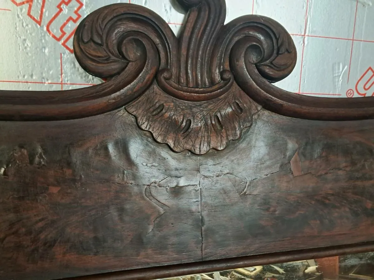 Long old mirror early 1800s or older - Image 2