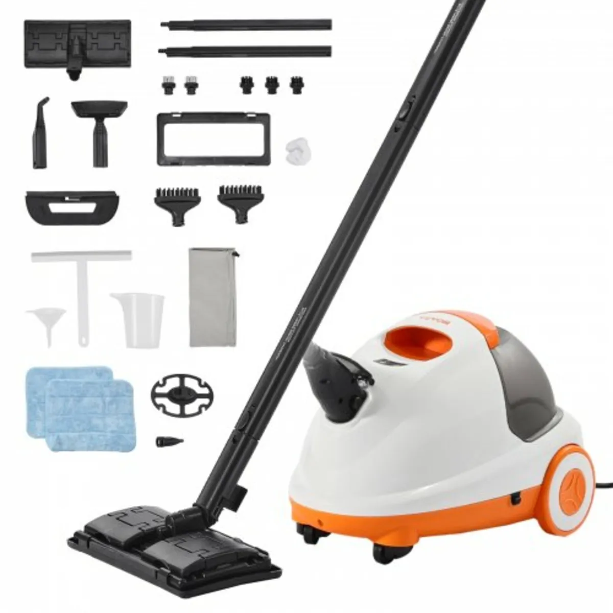 Steam Cleaner, Multipurpose Powerful Steamer with - Image 1